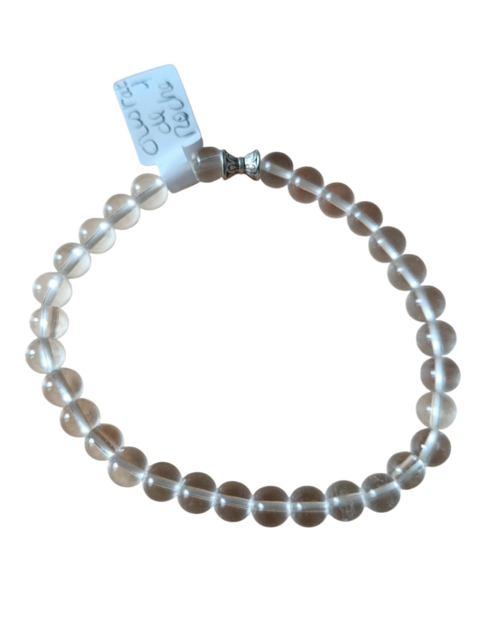 Bracelet Cristal de Roche 6mm