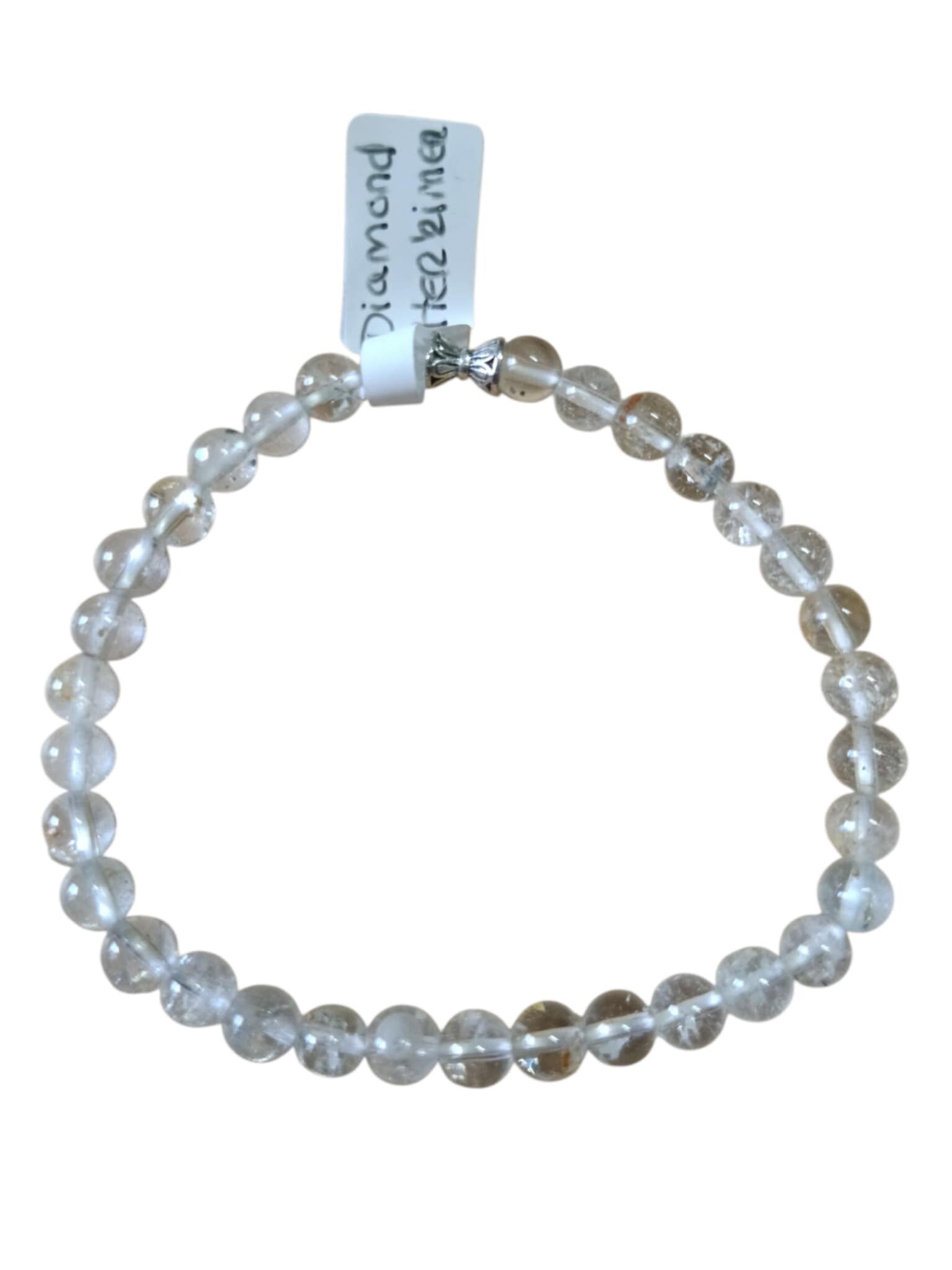 Bracelet Diamant Herkimer 6mm