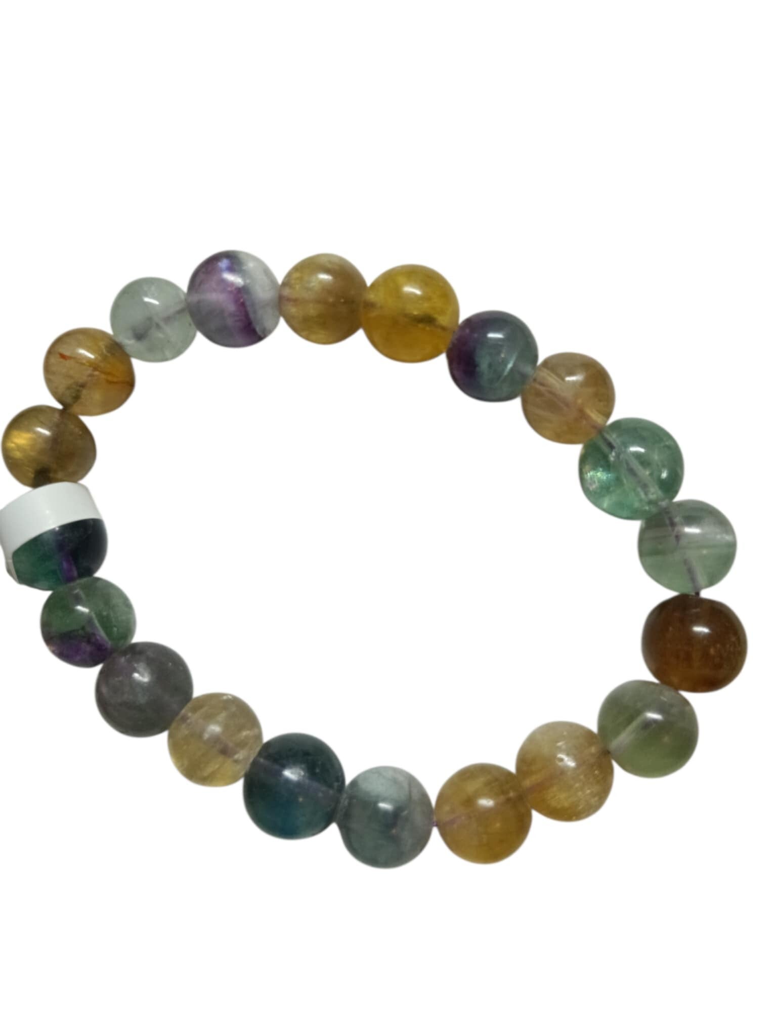 Bracelet Fluorite Arc-en-Ciel 10mm