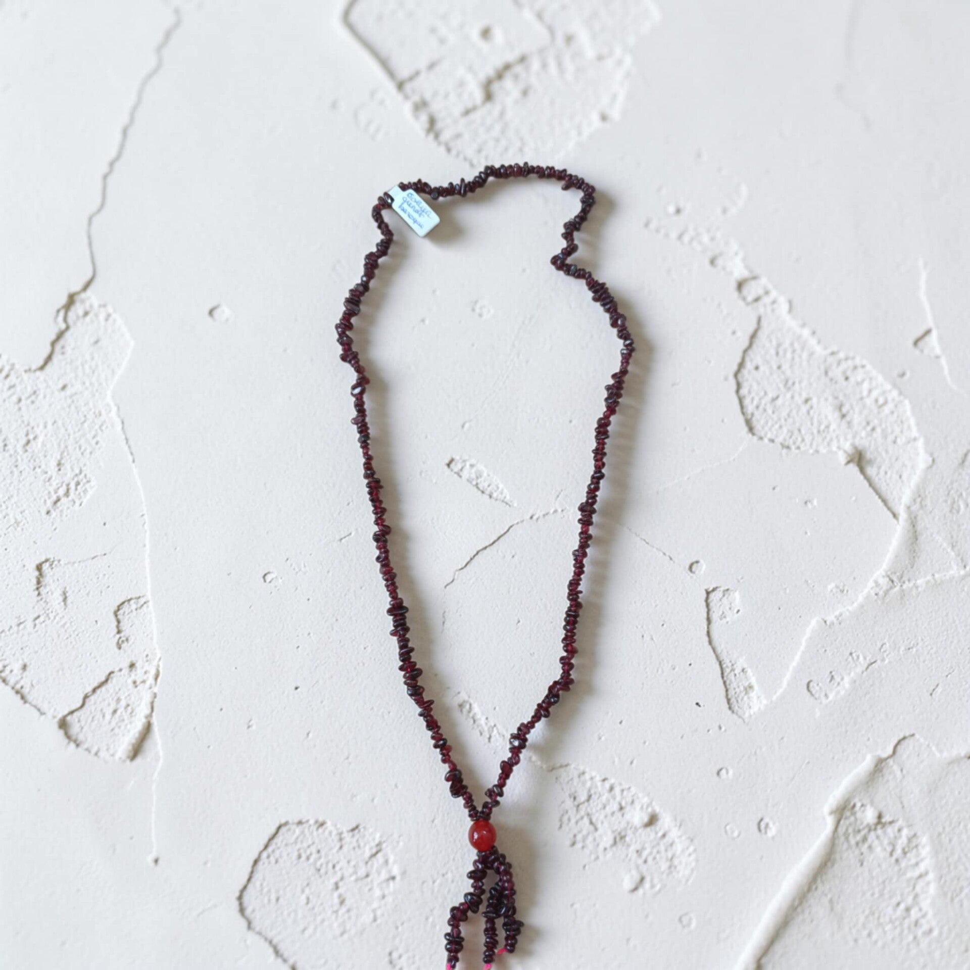 Collier Grenat Rouge Baroque