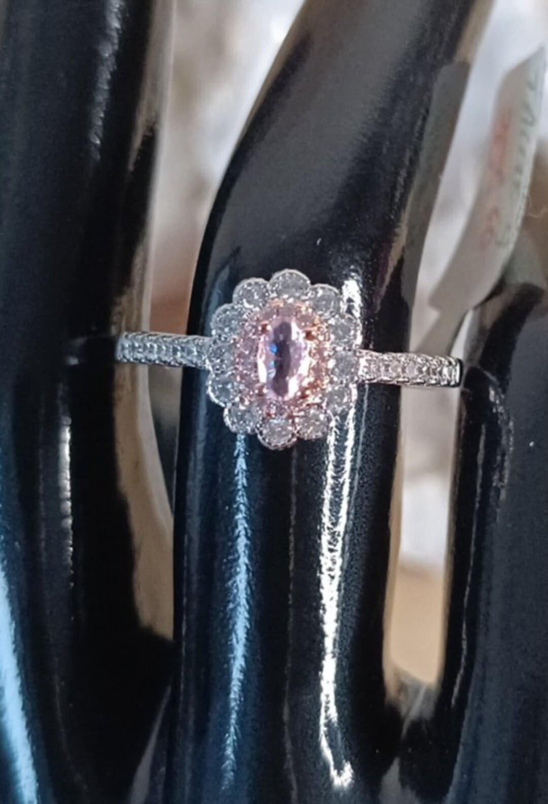 Bague Tourmaline Rose
