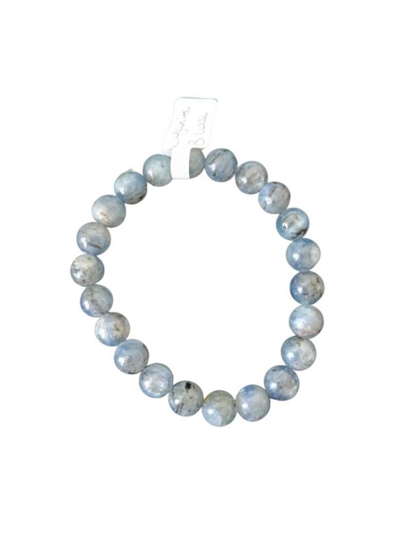 Bracelet Cyanite Bleue 8mm