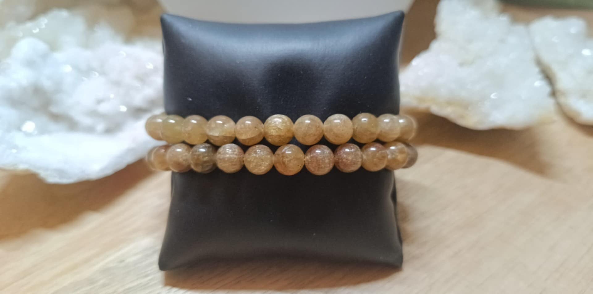 Bracelet Tourmaline Jaune 8mm