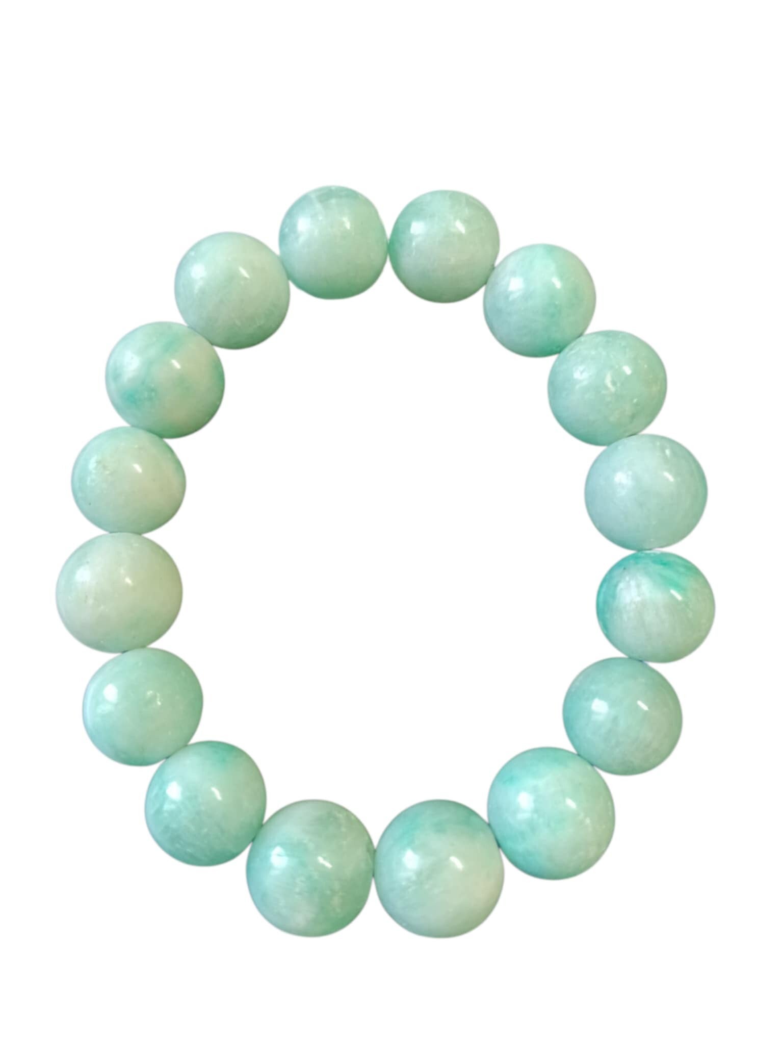 Bracelet Aragonite Bleue 13mm