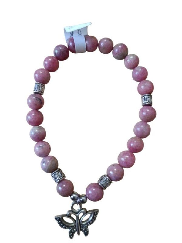 Bracelet Rhodonite Rose