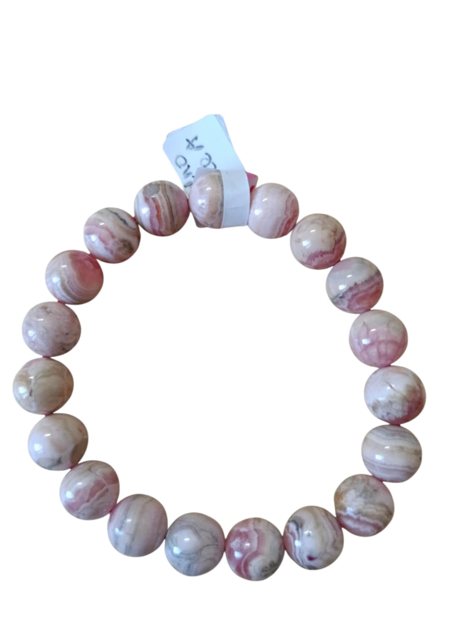 Bracelet Rhodochrosite 10mm Grade A