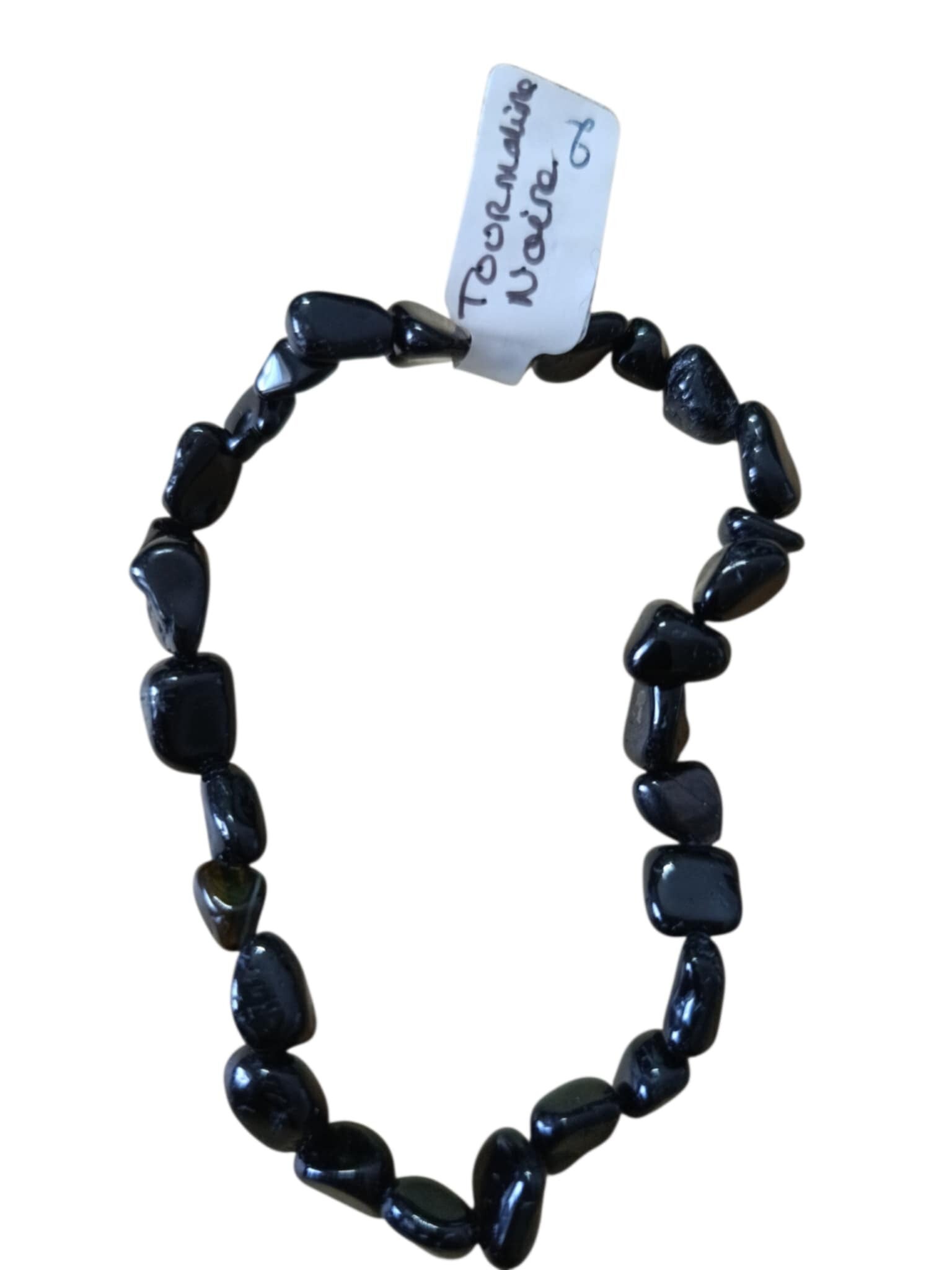 Bracelet Tourmaline Noire Forme Libre