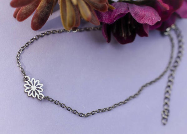 Armband bloem connector