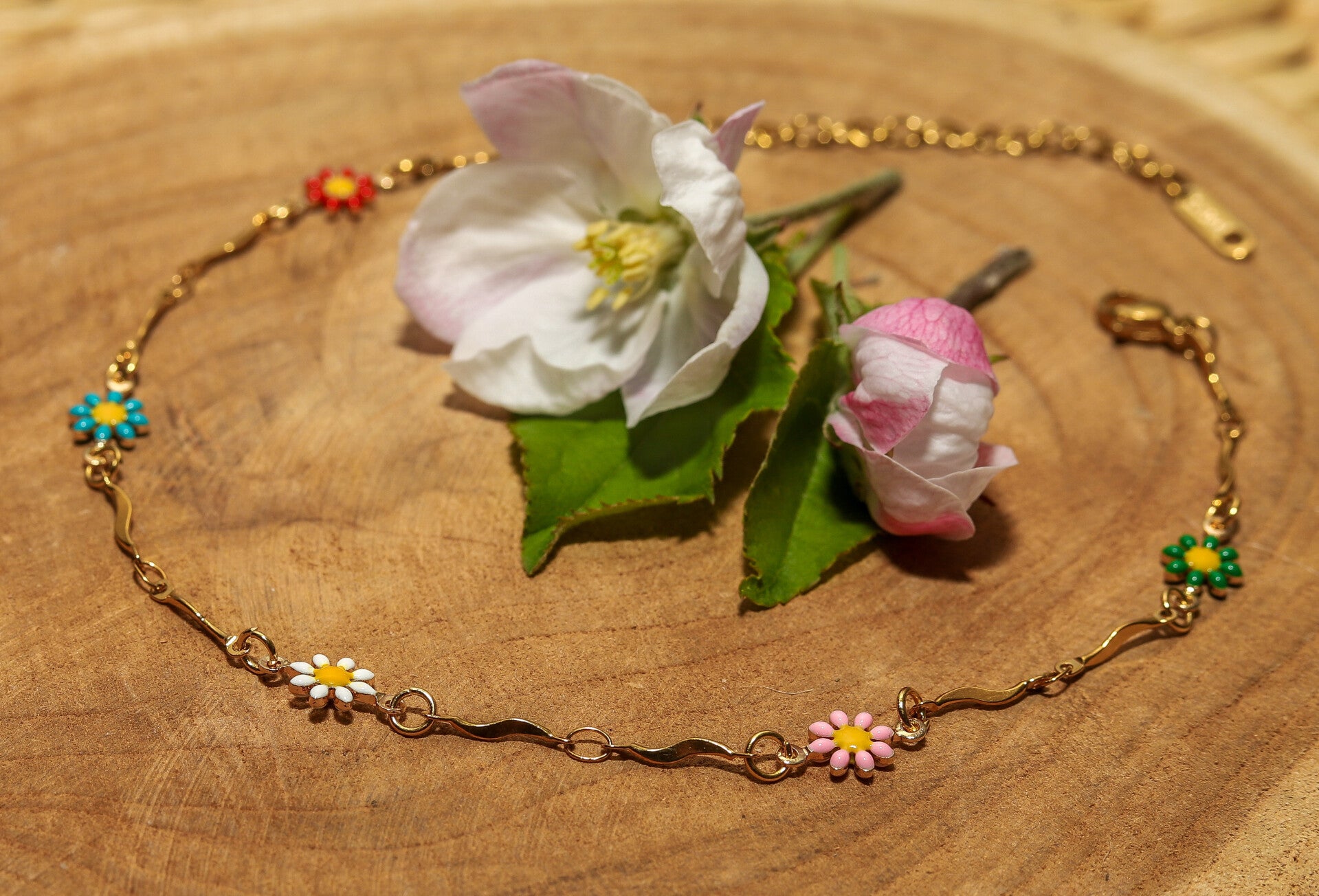 Enkelbandje daisy wave