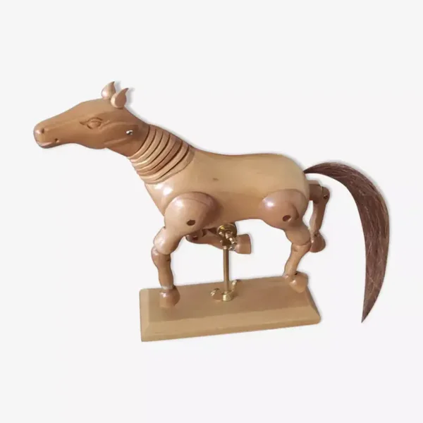 Sculpture cheval bois