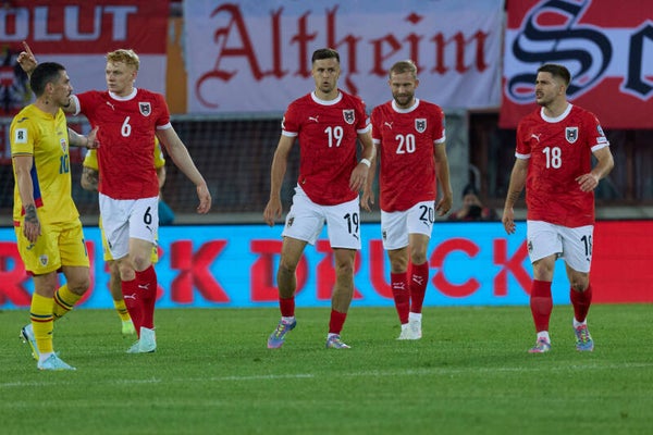 FIFA European Qualifiers 2026 Österreich - Rumänien - Nicolae Stanciu - Nicolas Seiwald - Christoph Baumgartner - Konrad Laimer - Romano Schmid
