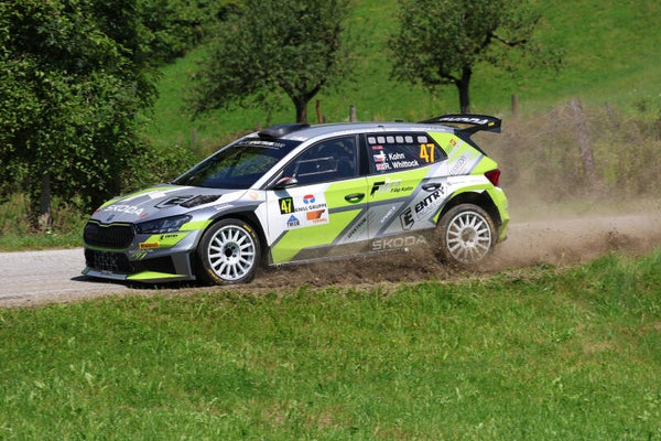 Rallye Weiz 2025 - Filip Kohn, Ross Whittock, Škoda Fabia RS Rally2