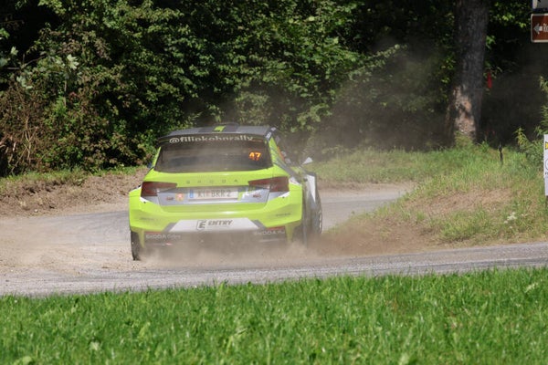 Rallye Weiz 2025 - Filip Kohn, Ross Whittock, Škoda Fabia RS Rally2