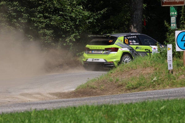 Rallye Weiz 2025 - Filip Kohn, Ross Whittock, Škoda Fabia RS Rally2