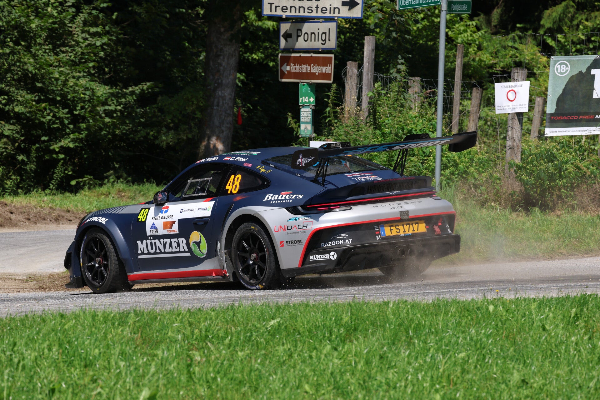 Rallye Weiz 2025 - Kevin Raith, Christina Ettel, Porsche 992 Rally-GT
