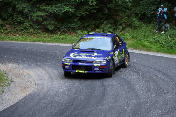 Rallye Weiz 2025 - Kris Rosenberger, Sigi Schwarz, Subaru Impreza 555
