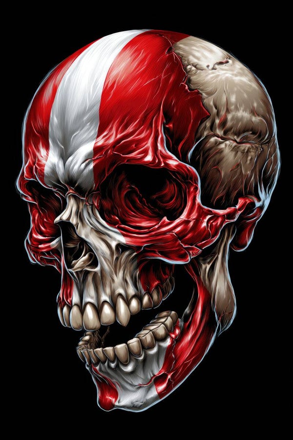 Austria Skull Roar – Dark Patriot