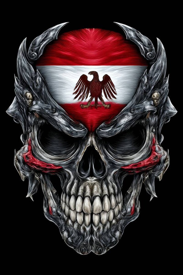 Austria Skull Roar – Dark Patriot