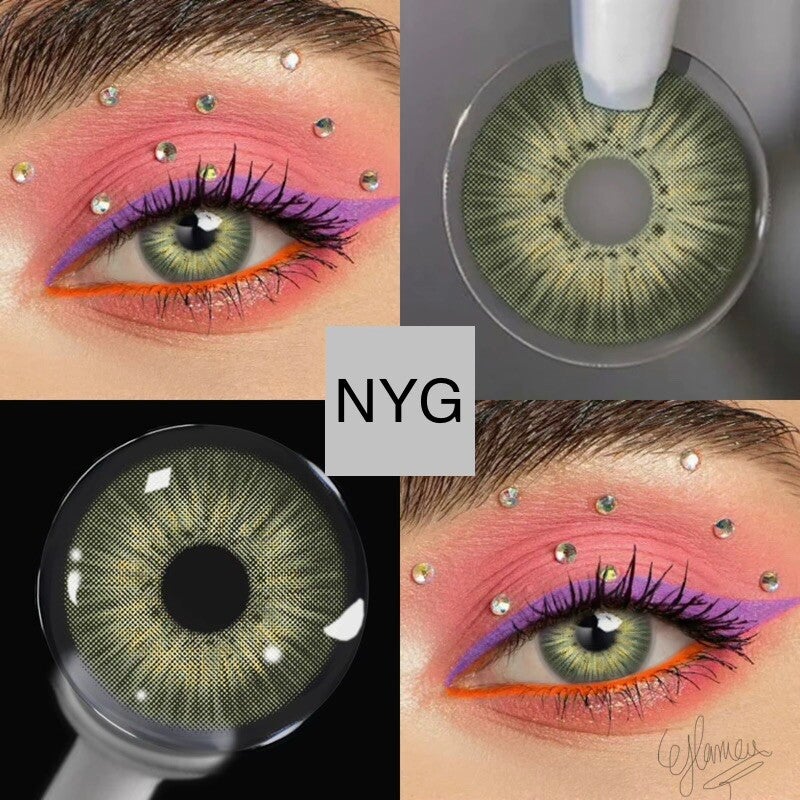 Lentilles colorées (sans force 0.00) NYG