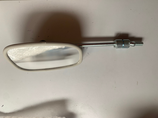 Retroviseur Méhari INOX avec bras en acier electrozingué STOCK NEUF