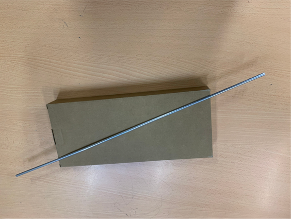 Baguette aluminium porte arrière 2cv droite ou gauche STOCK NEUF