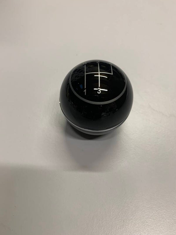 boule de vitesse avec bague chromée couleur noire STOCK NEUF