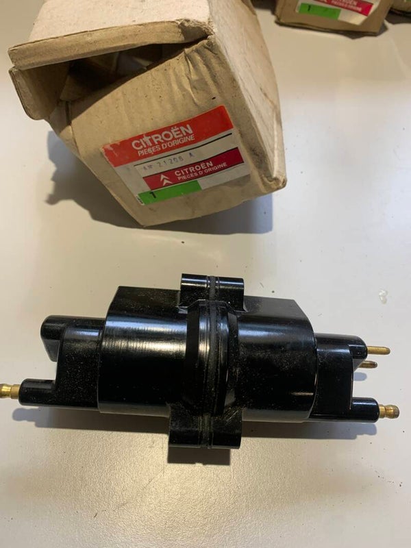 Bobine allumage 12 volts 2cv mehari dyane acadiane DUCELLIER STOCK NEUF