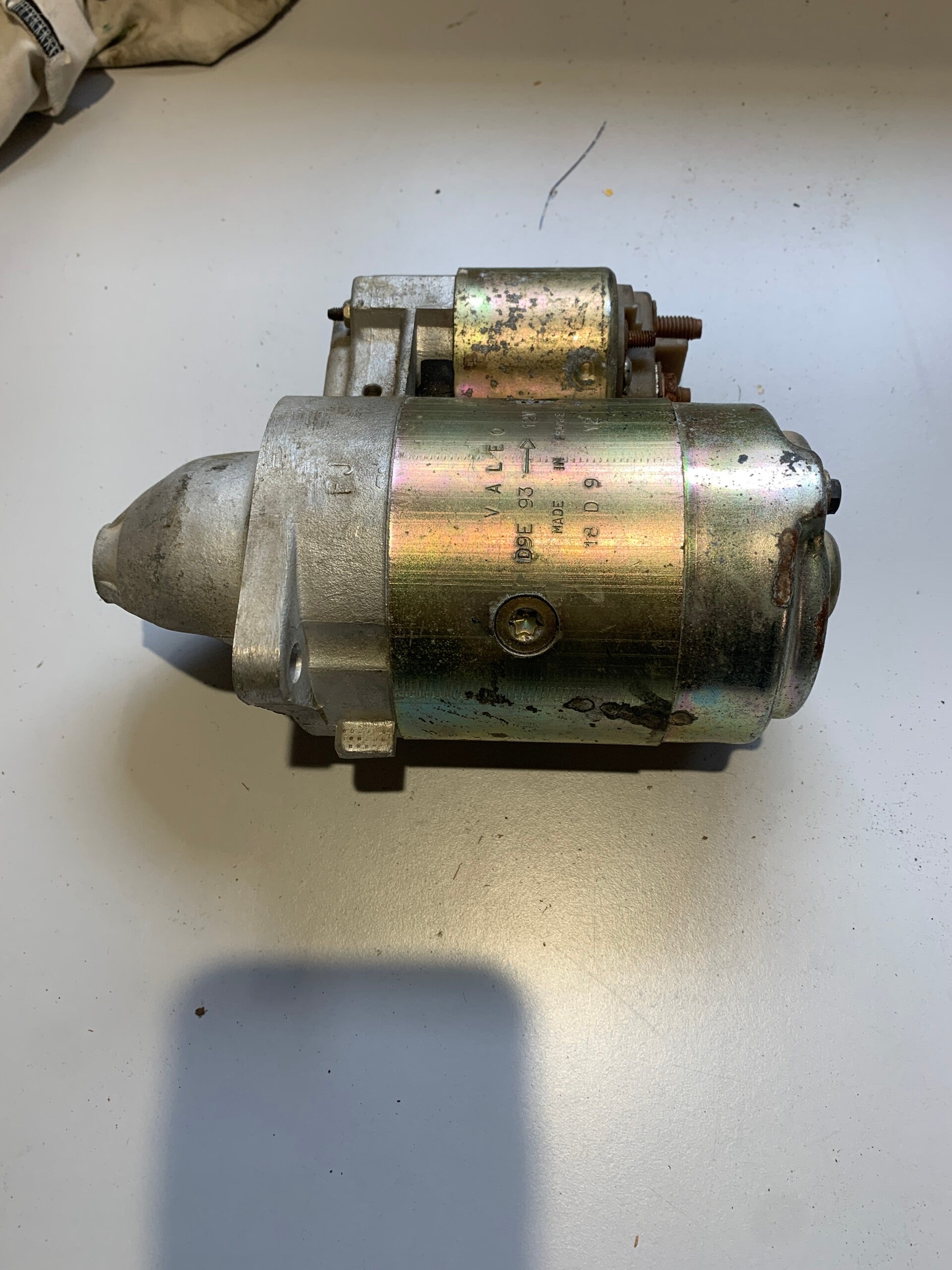 démarreur 12 v D ORIGINE VALEO D9E93 STOCK NEUF