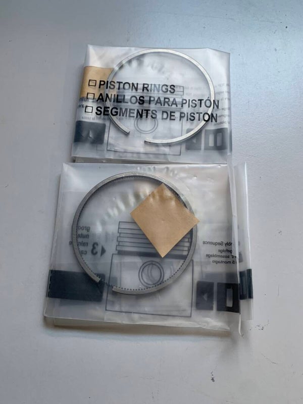 Jeu de segments moteur 602cc 1.75/2/3.5 74mm STOCK NEUF