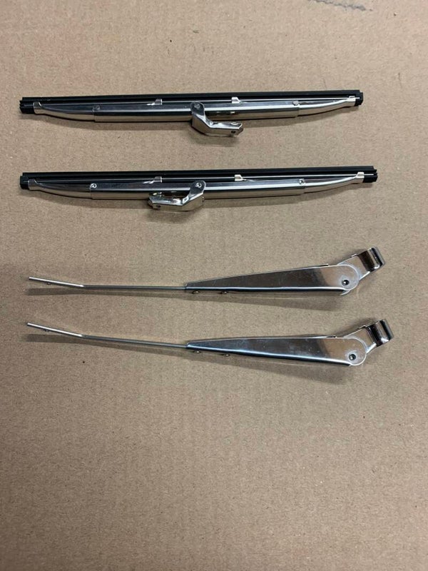 Pack Essuie glace 2cv 23cm INOX STOCK NEUF