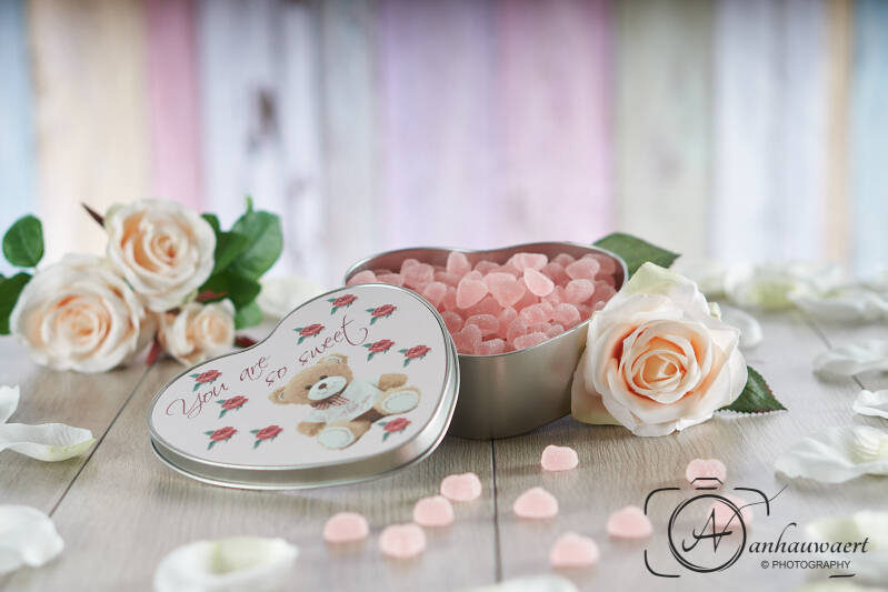 Valentijn snoepjesdoos koekjestrommel