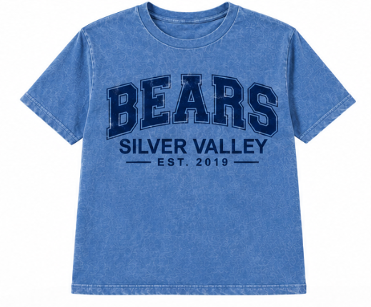 Blue Sporty Bear T- Shirt