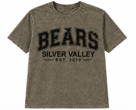 Grey Sporty Bear T Shirt
