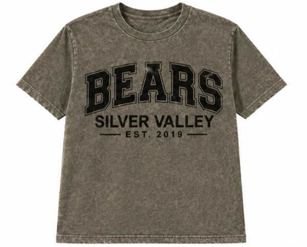 Grey Sporty Bear T Shirt