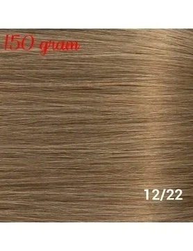 RedFox Clip-in Extensions 45cm - Extra Volume - 150 gram #12/22 Ash Blonde/ Hollywood Blonde