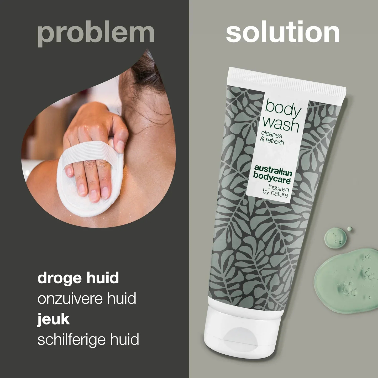 Anti-Puistjes Douchegel Effectief tegen zweet, vuil, onzuiverheden, puistjes en ongewenste geuren