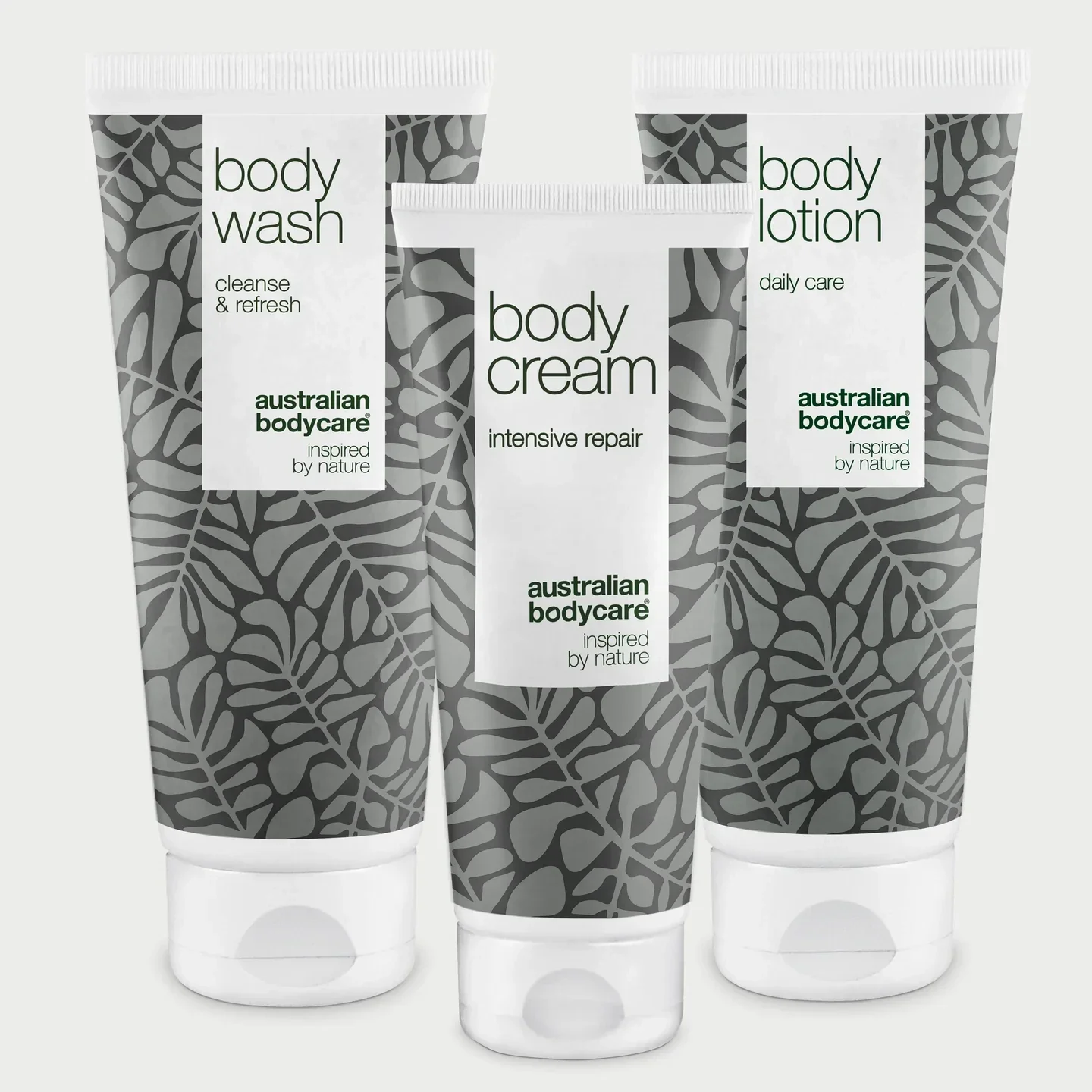 Pakket voor een droge huid op het lichaam 3 producten voor de verzorging van een jeukende huid