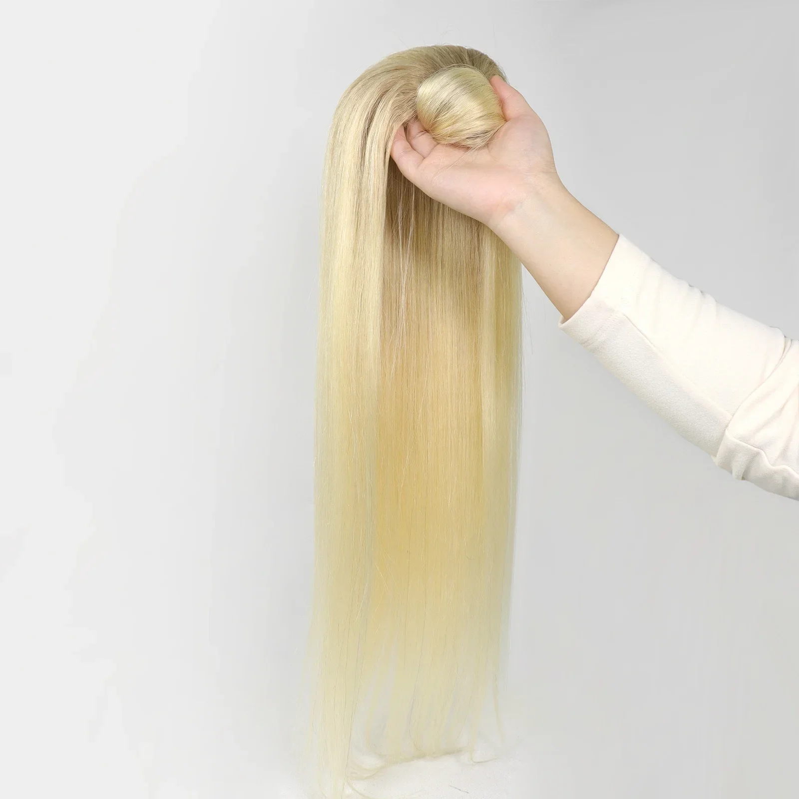 RedFox Ponytail 100% Human Hair – 20 inch | Luxe & Natuurlijk Volume #BE557