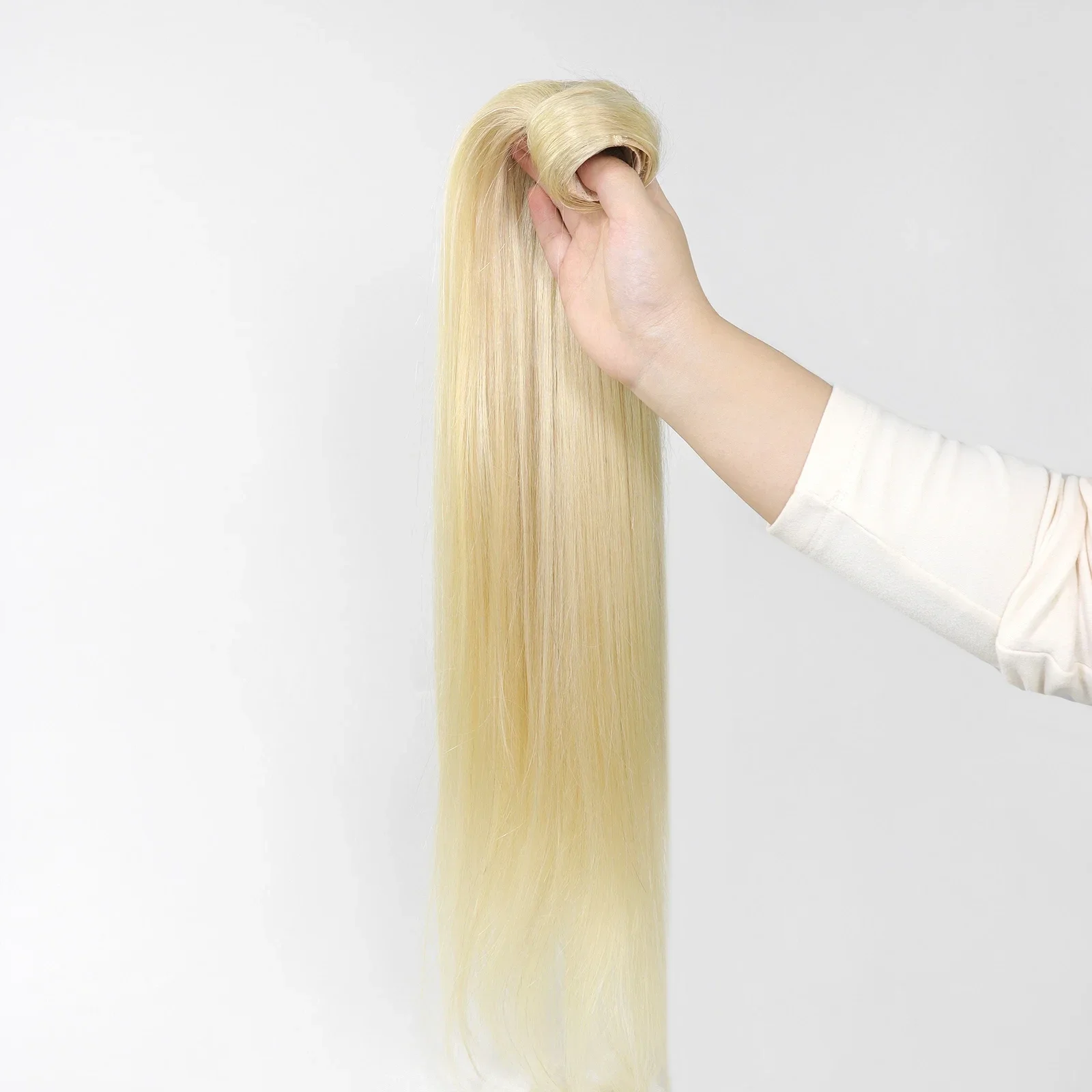 RedFox Ponytail 100% Human Hair – 20 inch | Luxe & Natuurlijk Volume #HT222