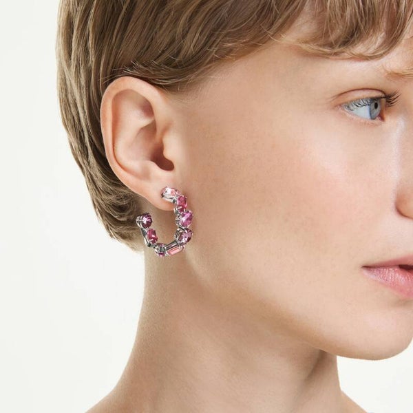 Gema Hoop Earrings Rose Cloud Mist