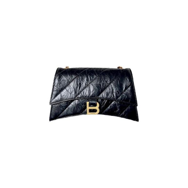 BALENCIAGA Hourglass Black Gold Hardware