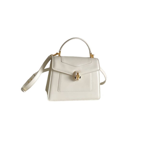 BVLGARI Serpenti Forever East-West Small Shoulder Bag Gold