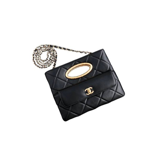 CHANEL 24B Quilted Evening Bag
