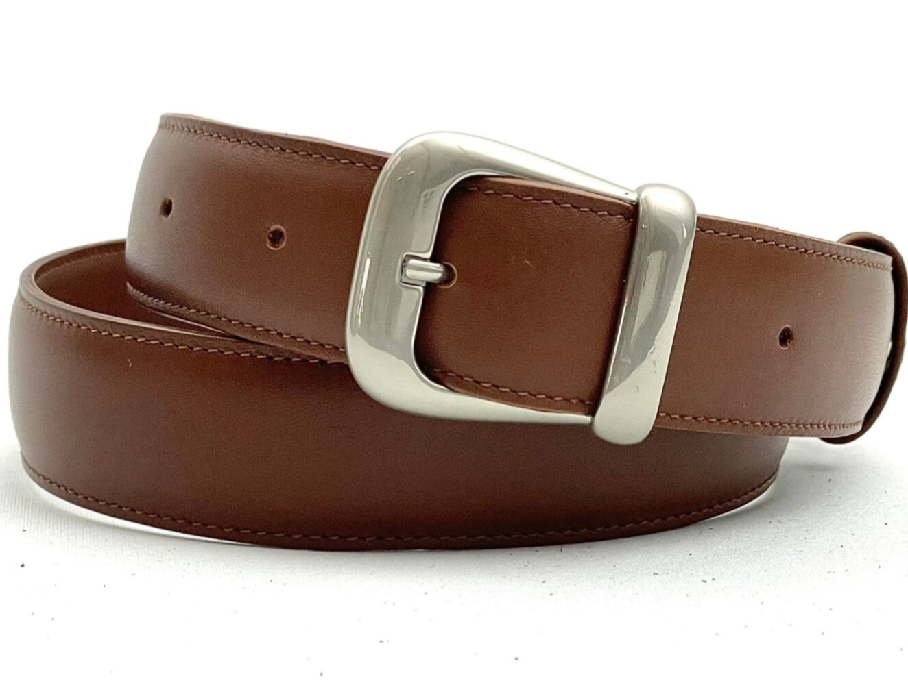 Cognac herenriem in glad k