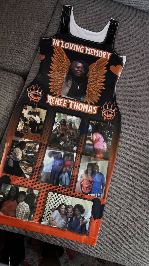 Custom Memorial Dress