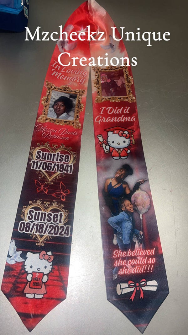 Stole (Graduation/memorial/Birthday)