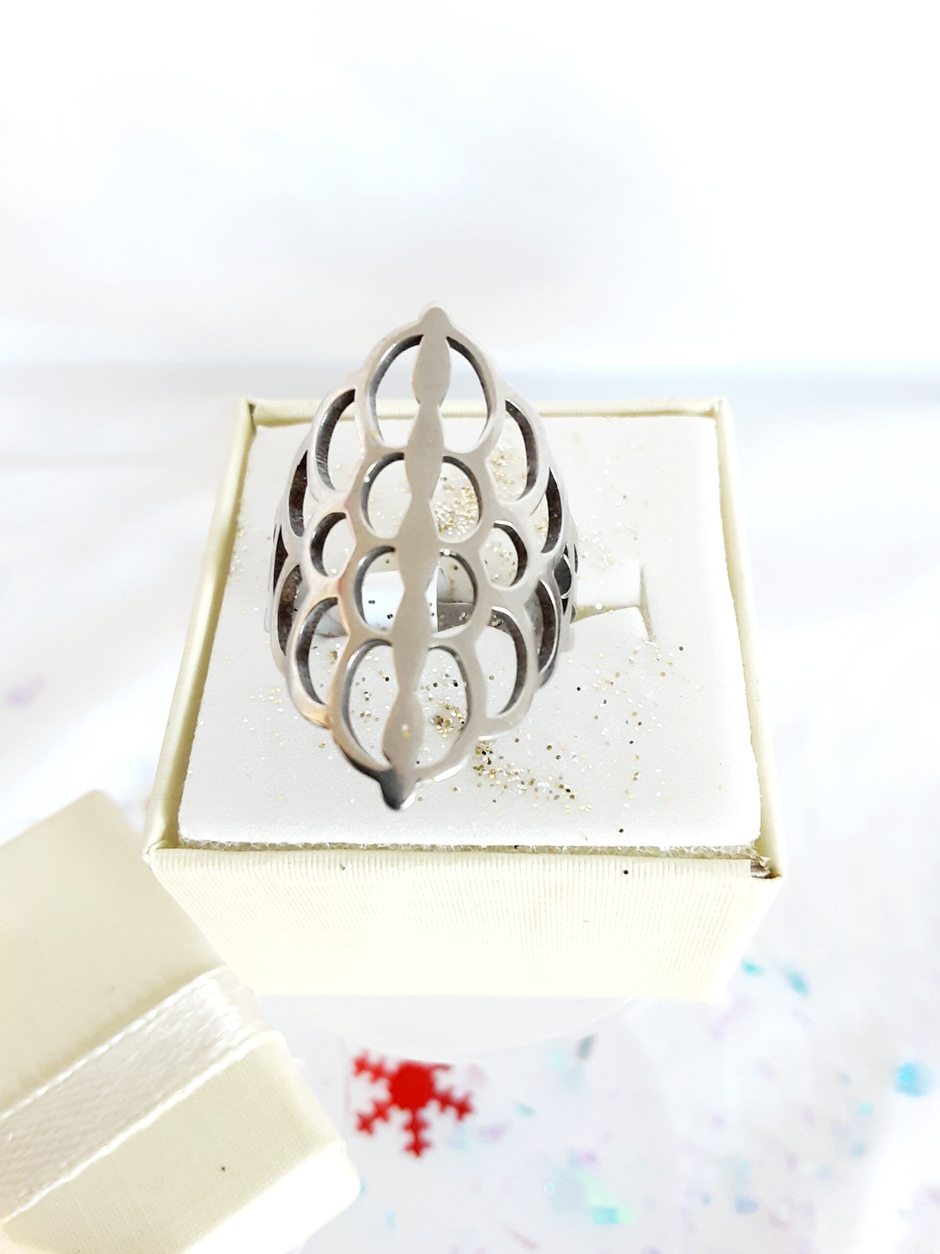 Bague en acier inoxydable