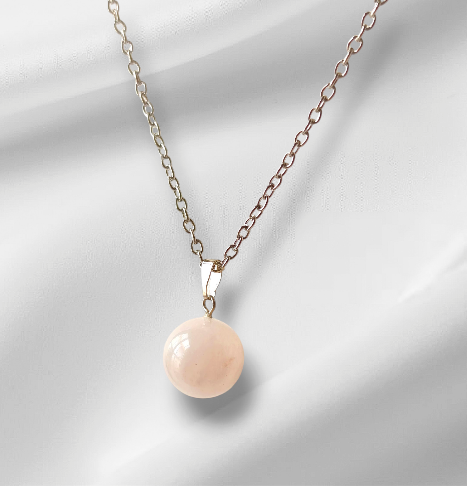 Pierre de verre Quartz Rose