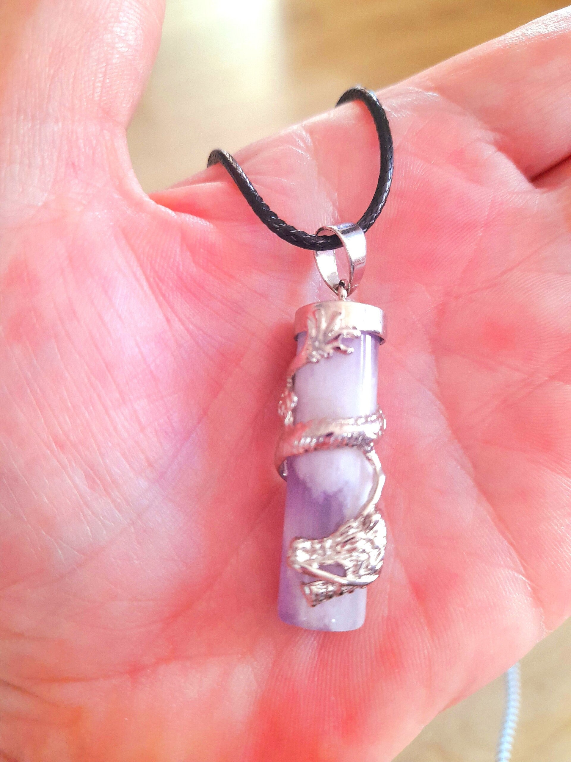 Cylindre Améthyste Dragon