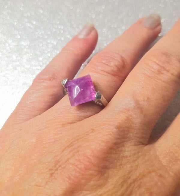 Bague améthyste taille 55/15
